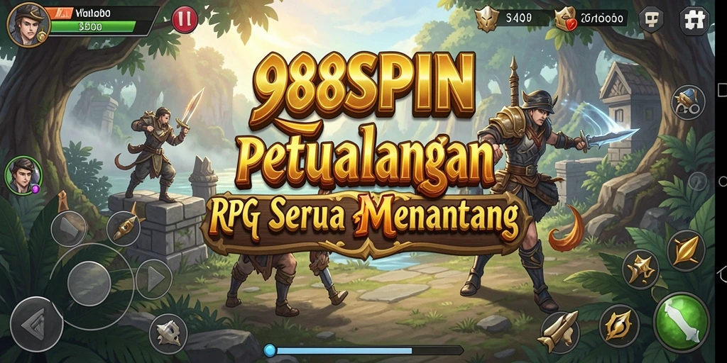 Tampilan gameplay menegangkan dalam dunia RPG yang mendebarkan.