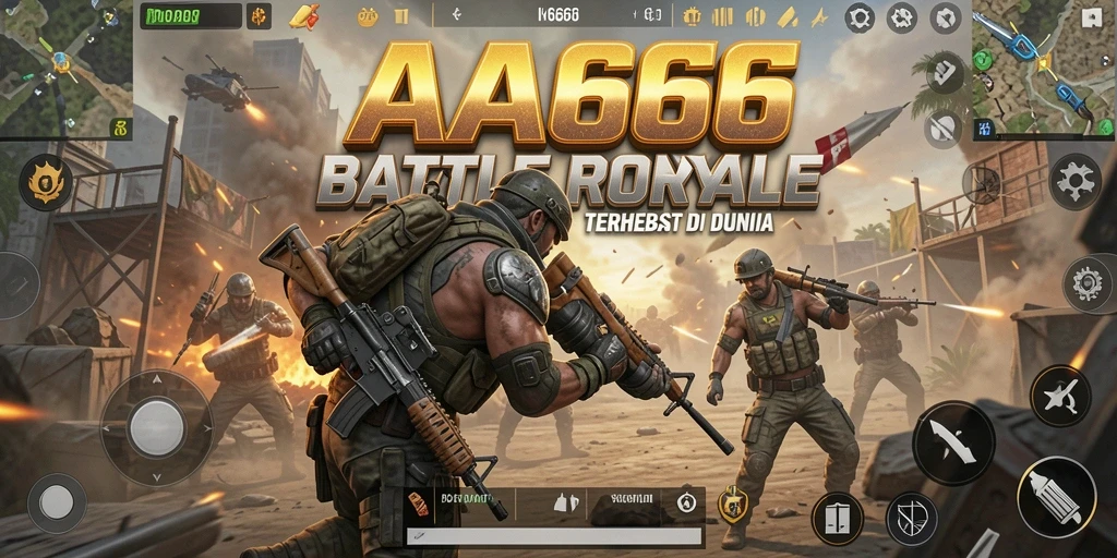 Tampilan gameplay seru dan menegangkan di AA666.