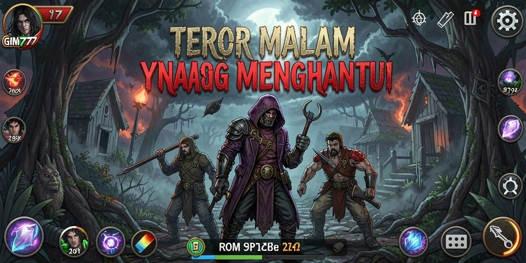 Gameplay GIM777 yang menyeramkan dan menegangkan.
