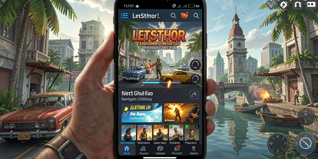 Tampilan utama LETSTHOR yang menunjukkan fitur-fitur Utility.
