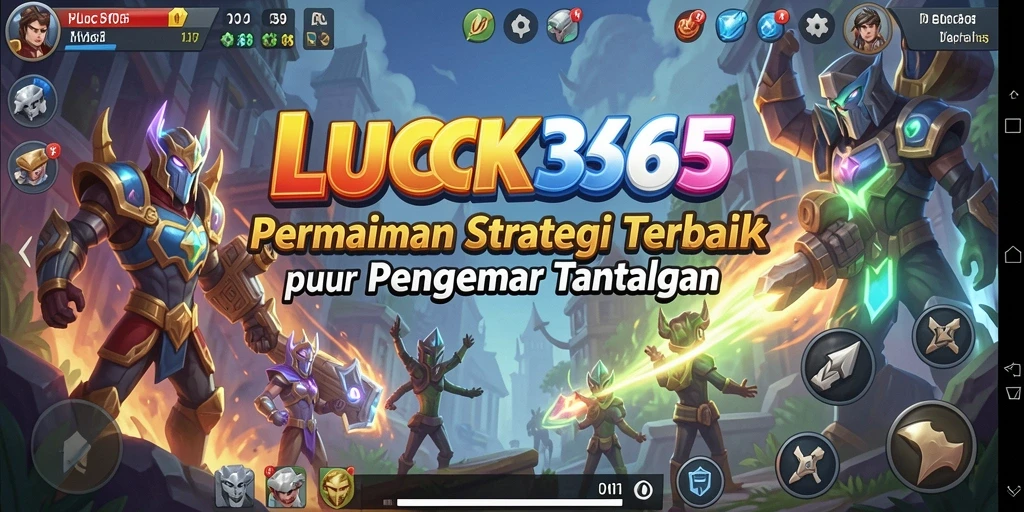 Tampilan gameplay LUCK365 yang mengasyikkan dan strategis.