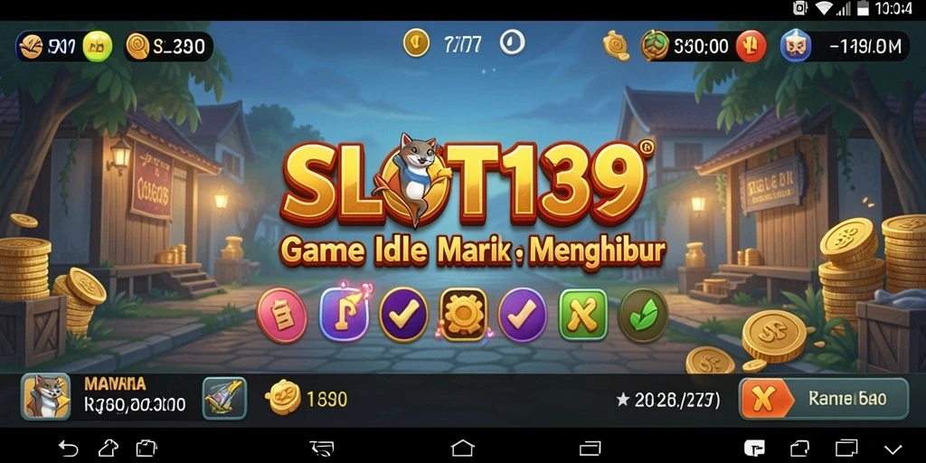 Tampilan gameplay menarik dari SLOT138 menunjukkan fitur Idle.