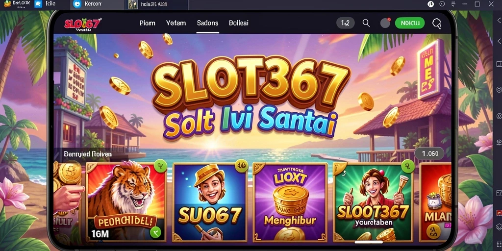 Tampilan menarik dari gameplay SLOT367 yang penuh warna.