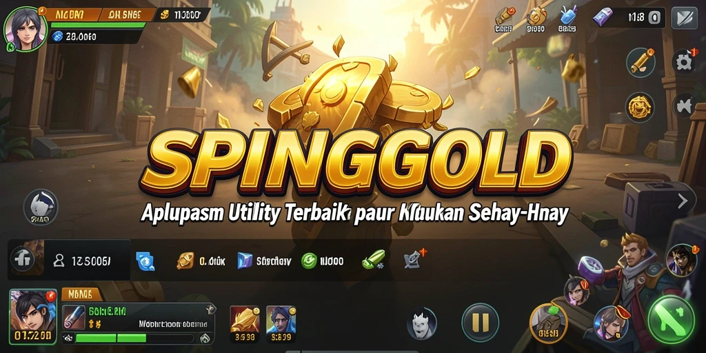 Tampilan antarmuka SPINGOLD yang user-friendly dan informatif.