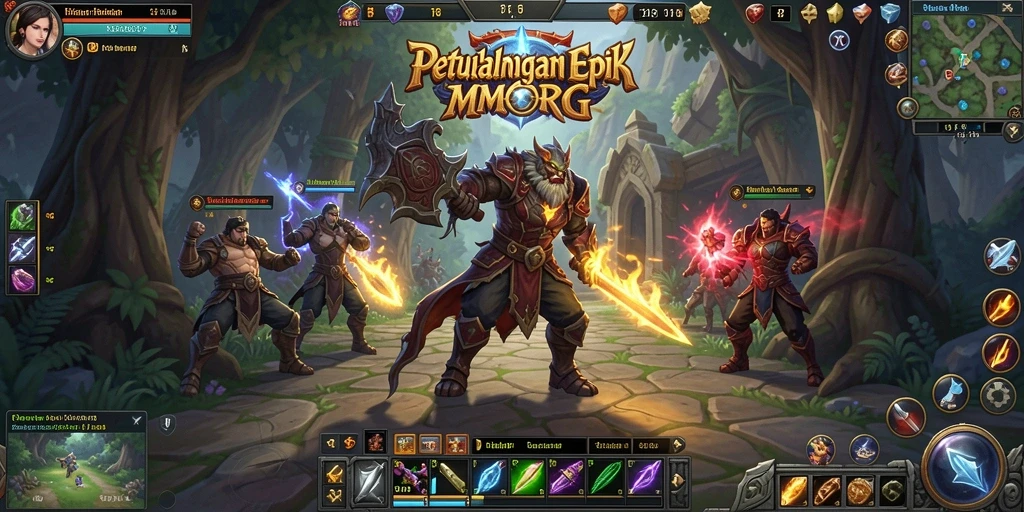 Gameplay seru T6 dengan petualangan MMORPG yang mendebarkan.